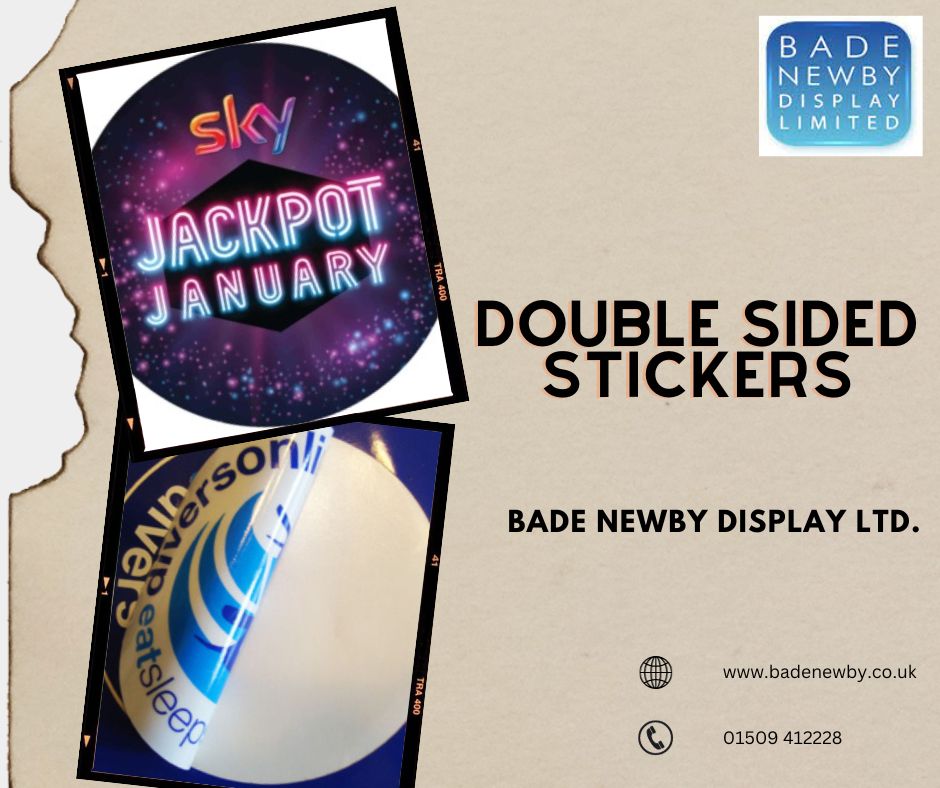 Adhesive Excellence With Premium Double Sided Stickers